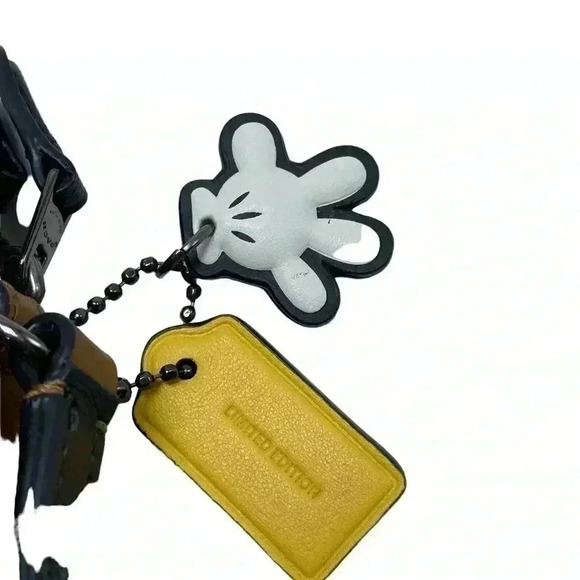 Disney X Coach Mickey Mouse Small Brown/tan Crossbody LIMITED EDITION Leather - Picture 5 of 11